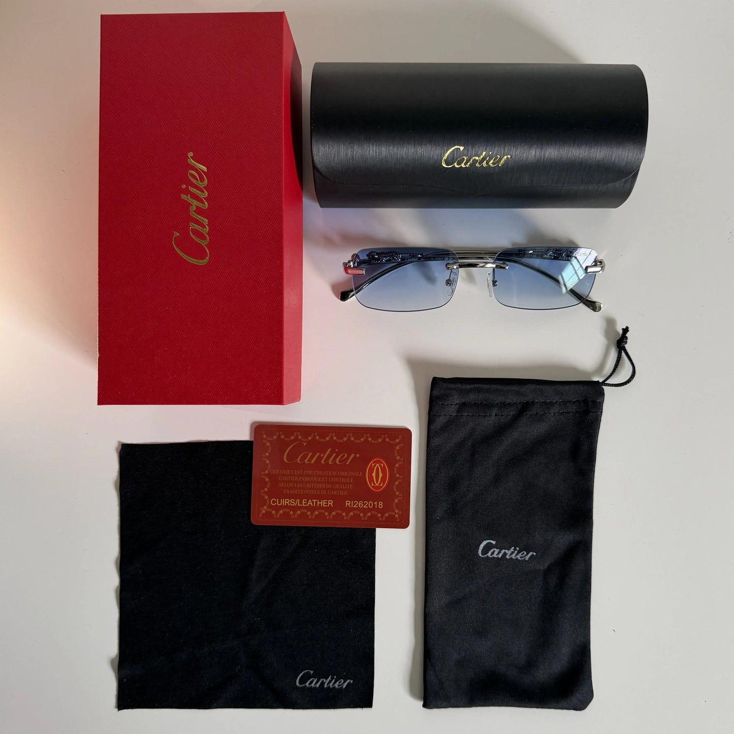 Cartier Panther  rimless
